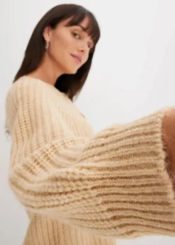 Oversize-Strickjacke