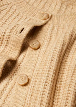 Oversize-Strickjacke