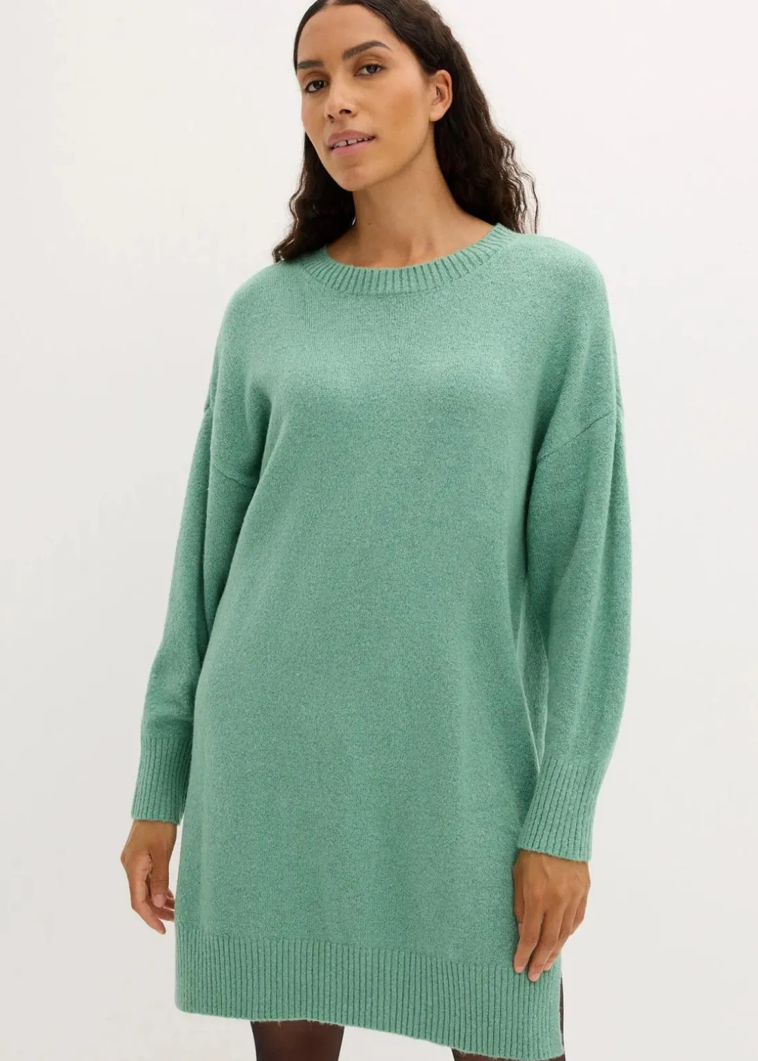 Oversize-Strickkleid