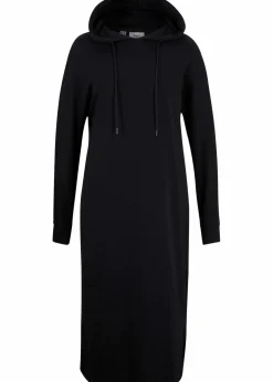 Oversize-Sweatkleid mit Kapuze