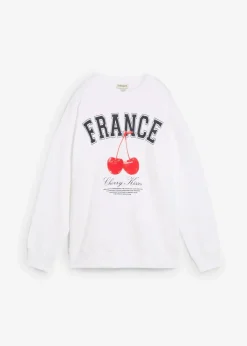 Oversize-Sweatshirt aus reiner Bio-Baumwolle