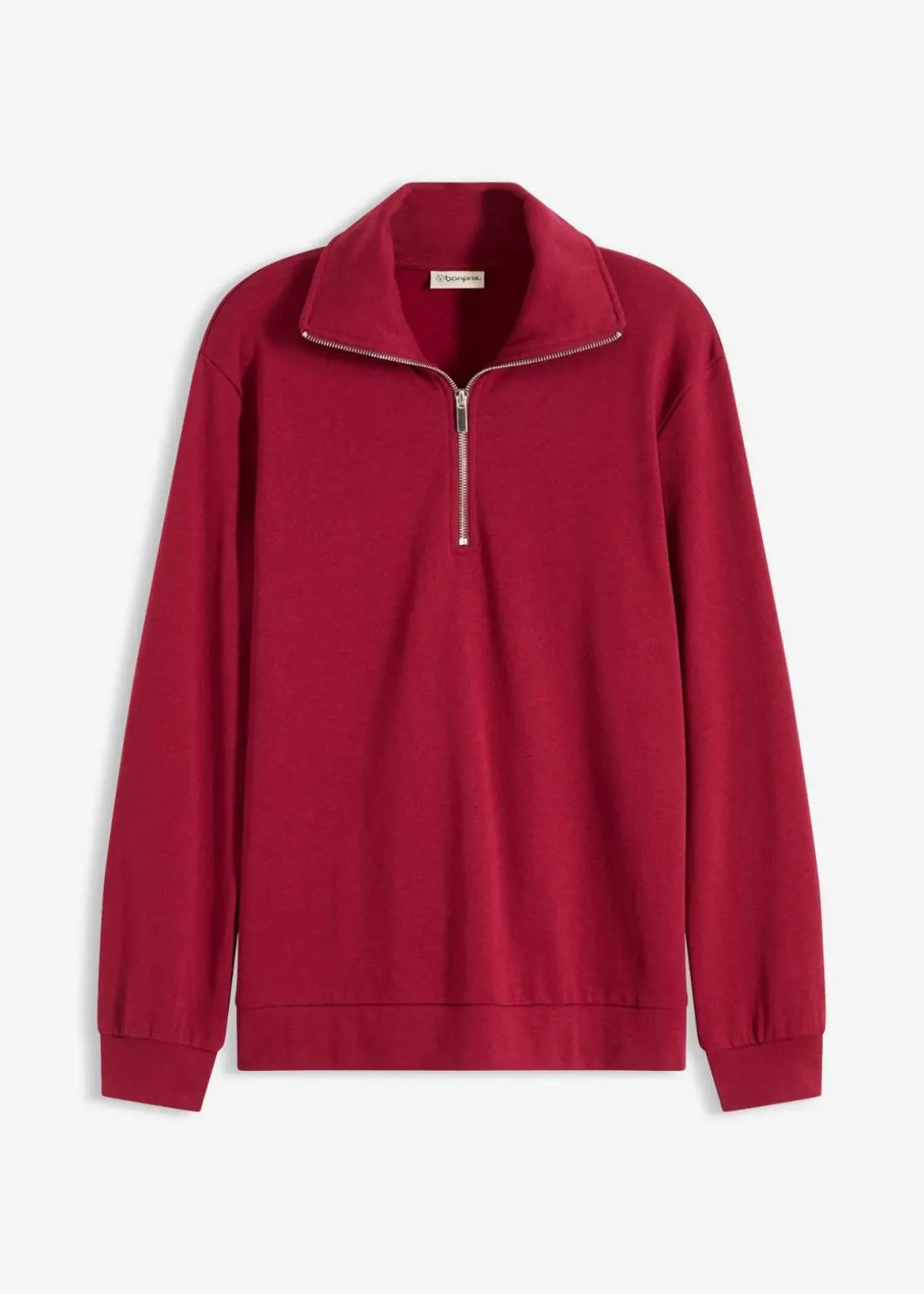 Oversize-Sweatshirt mit Reißverschluss