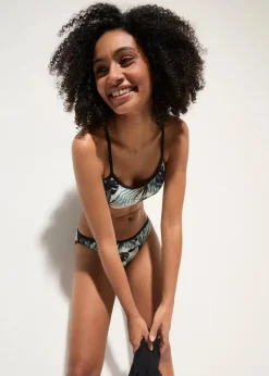 Oversize-Tankini mit Bustier-Bikinioberteil (3-tlg.Set)