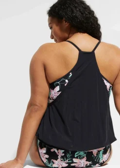 Oversize-Tankini (2-tlg. Set) im Lagenlook