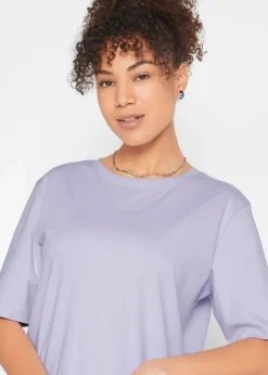 Oversize-T-Shirtkleid aus reiner Baumwolle (2er Pack)