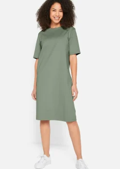 Oversize-T-Shirtkleid aus reiner Baumwolle (2er Pack)