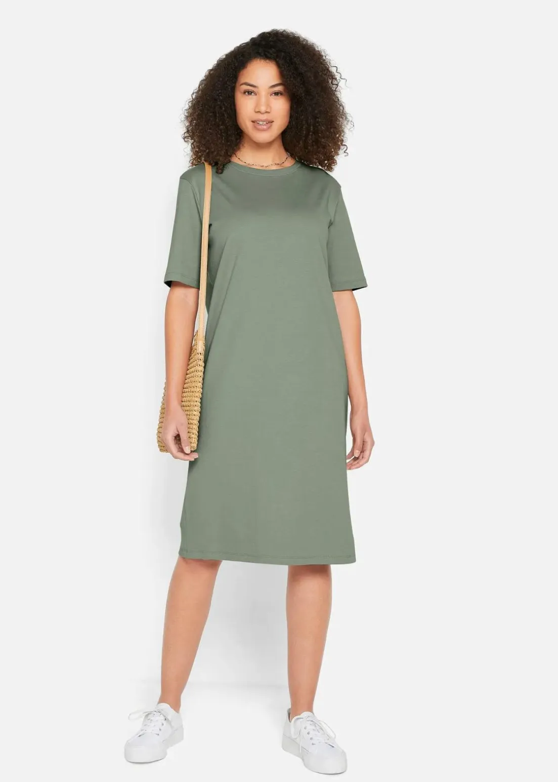 Oversize-T-Shirtkleid aus reiner Baumwolle (2er Pack)