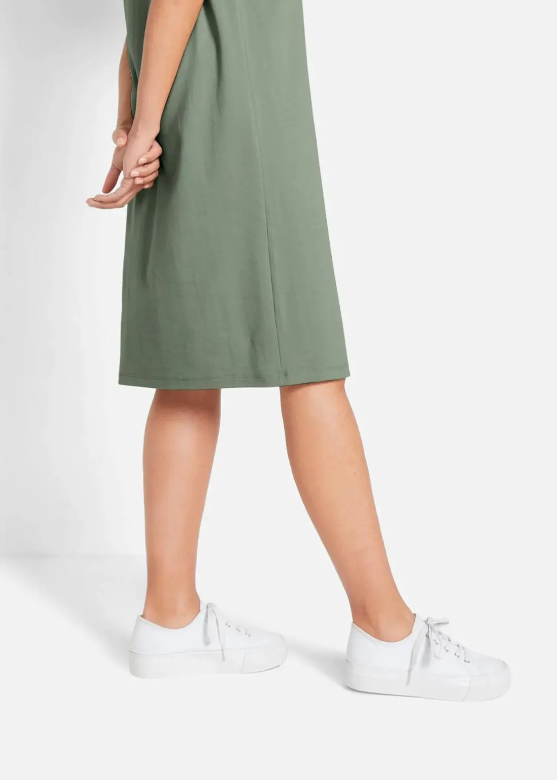 Oversize-T-Shirtkleid aus reiner Baumwolle (2er Pack)