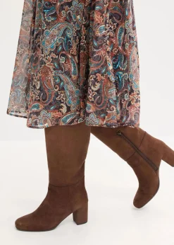 Paisleykleid aus Chiffon