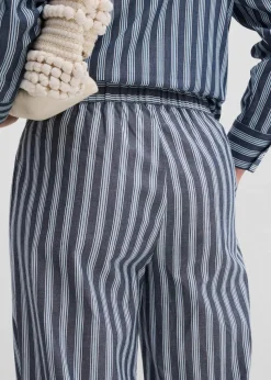 Palazzo-Hose aus reiner Baumwolle