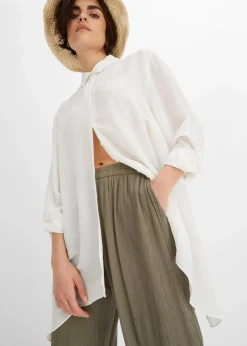 Palazzo-Hose aus softer Viskose