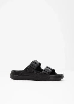 Pantoletten aus wasserabweisendem Material