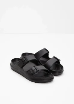 Pantoletten aus wasserabweisendem Material