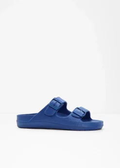 Pantoletten aus wasserabweisendem Material