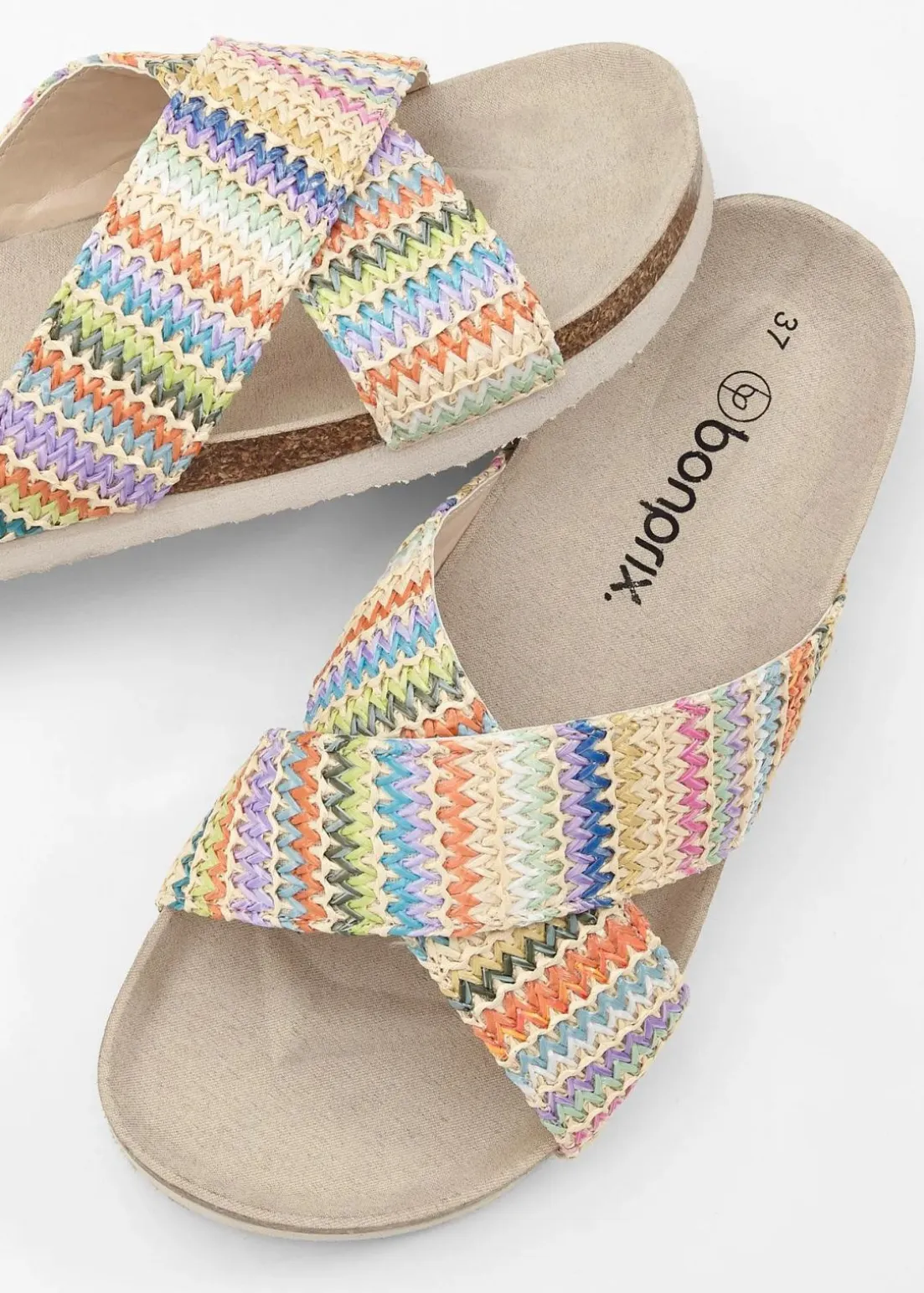 Pantoletten mit bequemem Fußbett