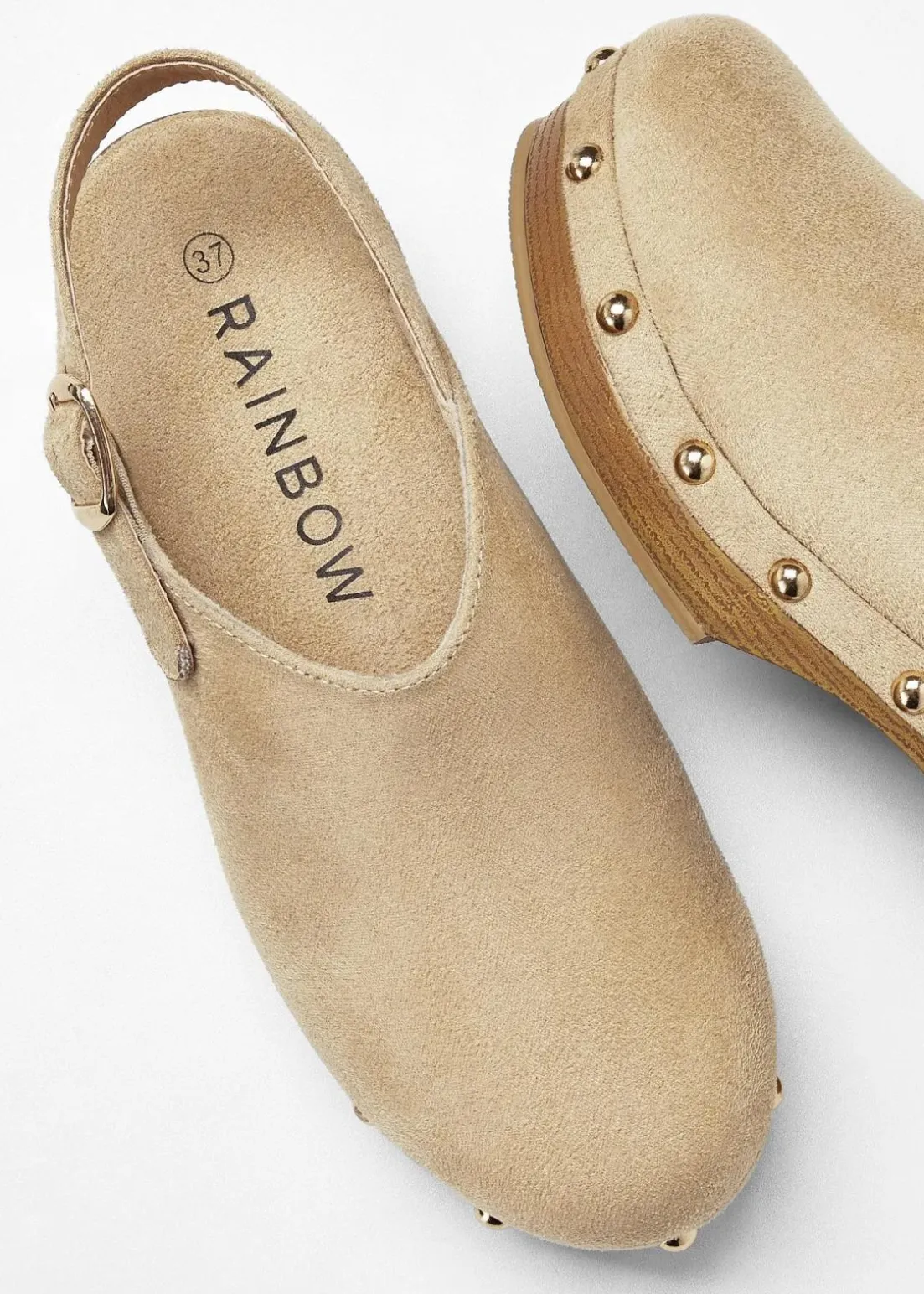 Pantoletten mit Riemchen