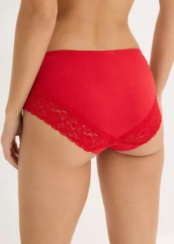Panty mit Spitze (4er Pack)