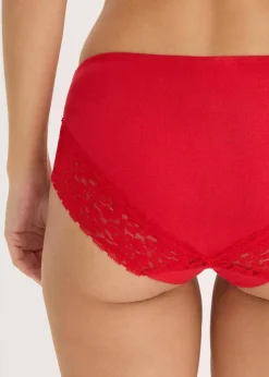 Panty mit Spitze (4er Pack)