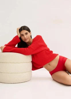 Panty mit Spitze (4er Pack)