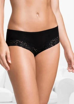 Panty mit Spitze (4er Pack)