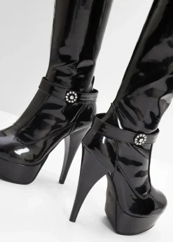 Plateau Overknee Stiefel