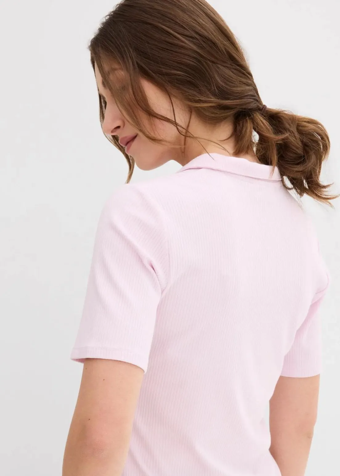 Poloshirt aus Viskose-Mix