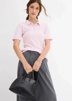 Poloshirt aus Viskose-Mix