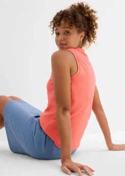 Polo-Top aus reiner Bio-Baumwolle