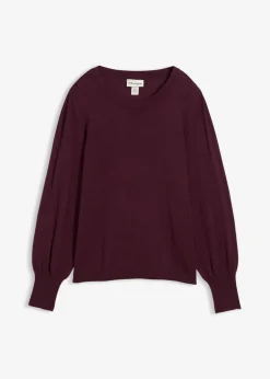 Pullover mit Ballon-Ärmel