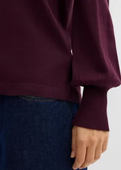 Pullover mit Ballon-Ärmel