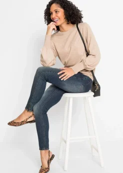 Pullover mit Ballon-Ärmel