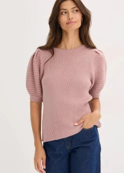 Pullover mit Ballonärmeln