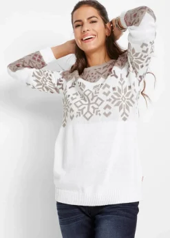Pullover mit Norwegermuster