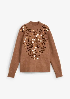 Pullover mit Pailetten