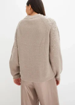 Pullover mit Pailletten