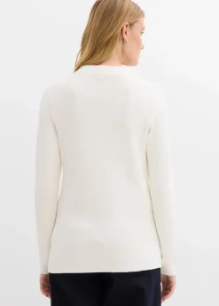 Pullover mit Stehkragen
