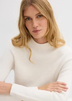 Pullover mit Stehkragen