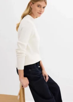 Pullover mit Stehkragen