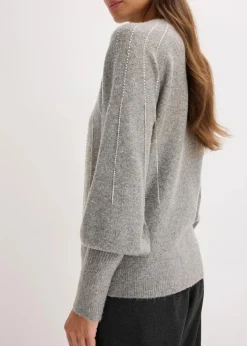Pullover mit Strass-Applikation