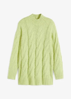 Pullover mit Zopfmuster