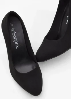 Pumps mit Blockabsatz