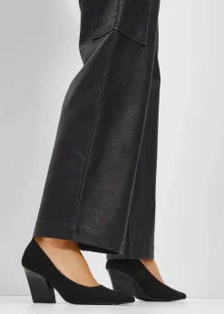 Pumps mit Blockabsatz