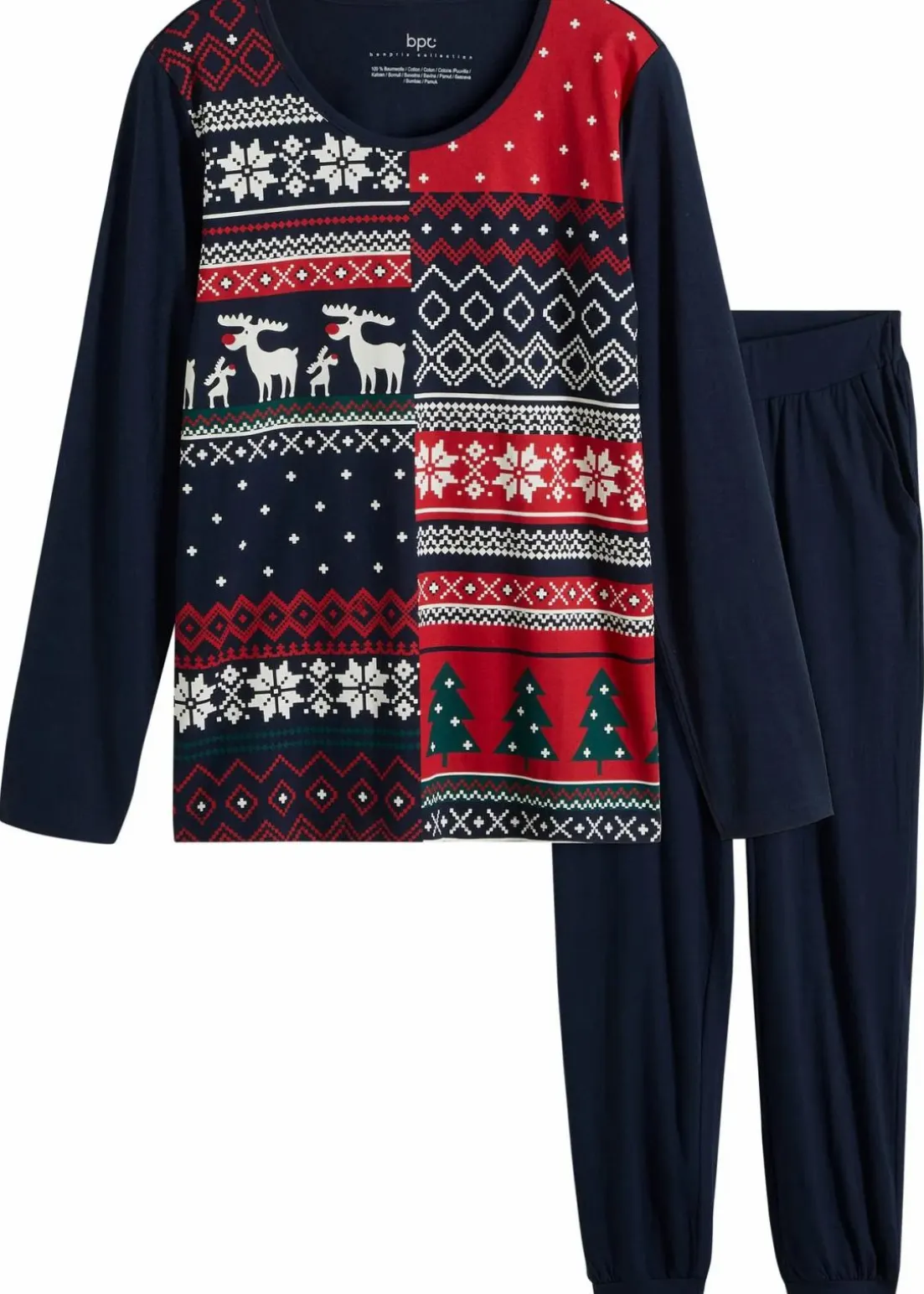 Pyjama aus reiner Baumwolle