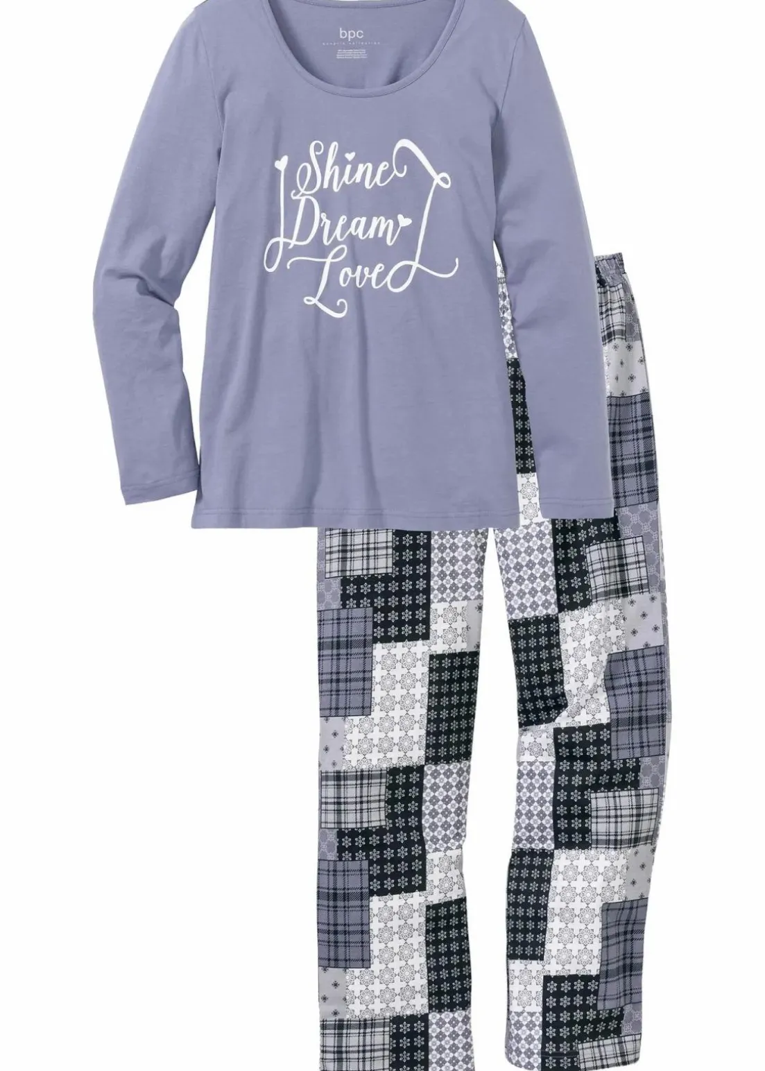 Pyjama aus reiner Bio-Baumwolle