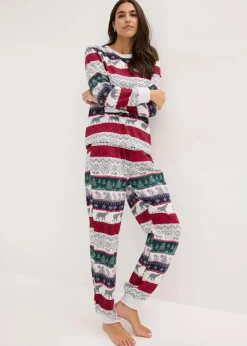 Pyjama aus weicher Baumwolle mit Geschenktasche