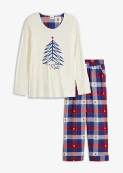 Pyjama mit Flanellhose