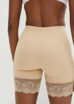 Radler „Anti Scheuern“ aus kühlendem Polyamid mit Spitzenbein