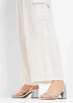 Riemchensandaletten mit Blockabsatz