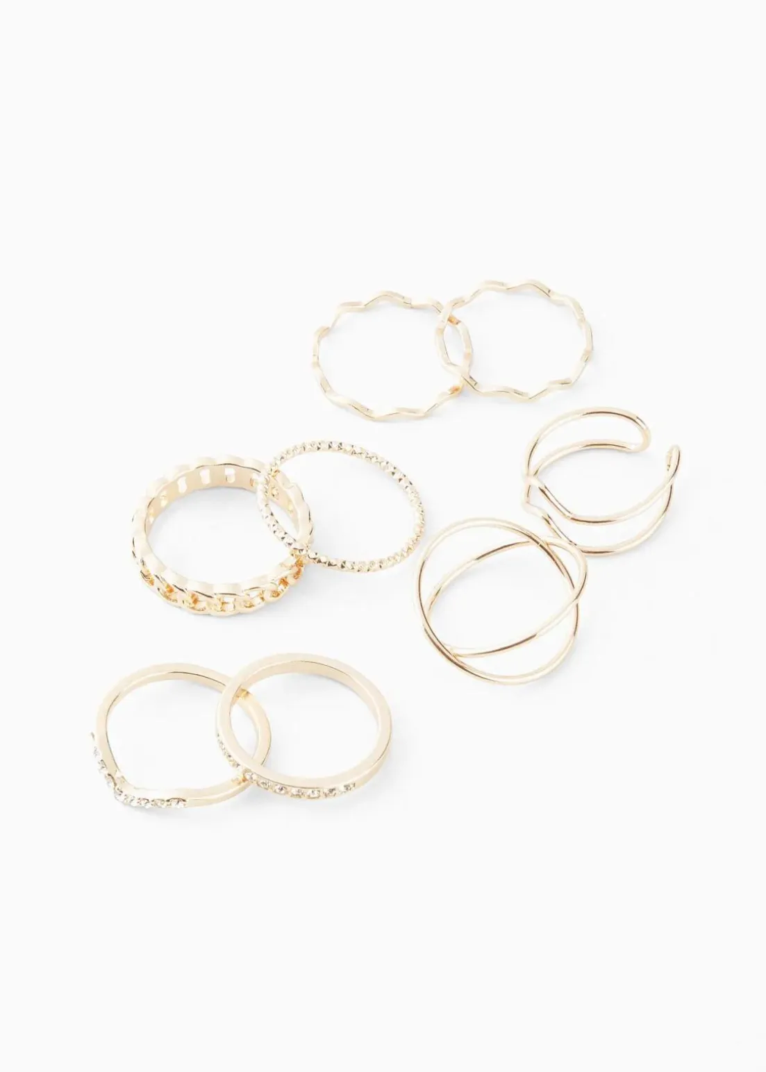 Ringset (8Pack) in vielfältigem Design