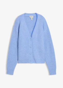 Rippenstrick Cardigan
